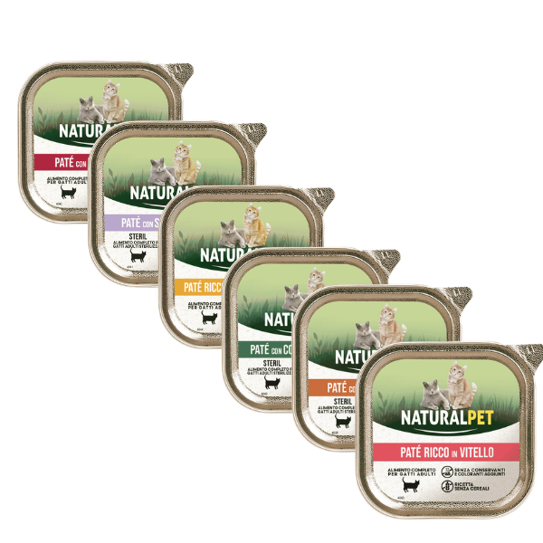 NaturalPet Cat Adult Patè Grain Free 100 gr
