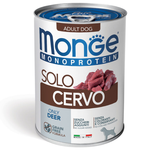Monge Monoprotein SOLO Patè Grain Free 400 gr