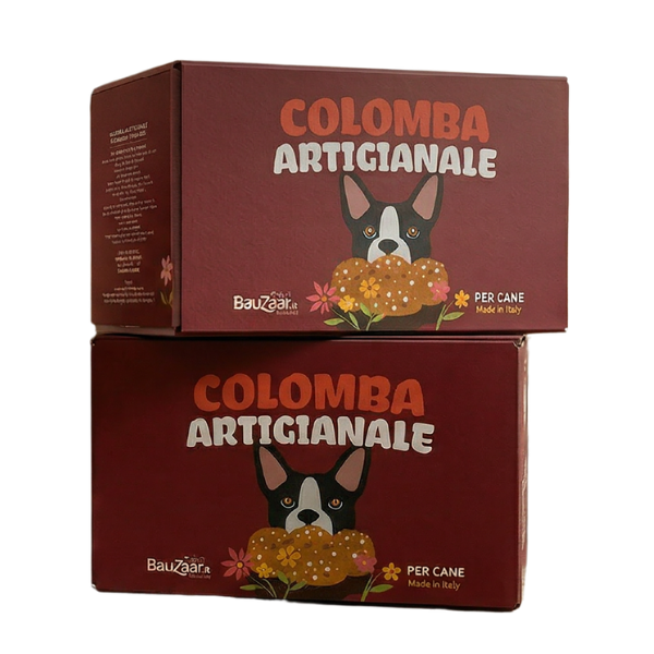 Colomba artigianale per cani di Pasqua Bauzaar