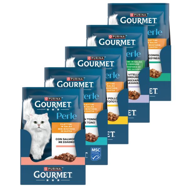 Gourmet le Perle Filettini in Salsa 85 gr