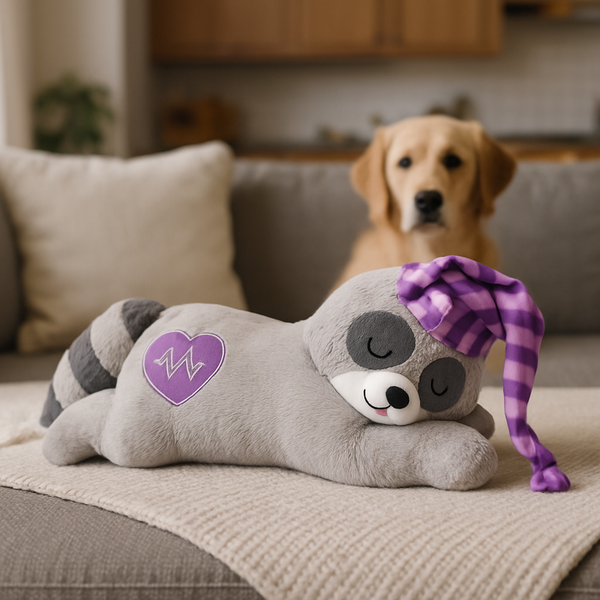 Peluche per cani con ansia da separazione Heart Beat Croci