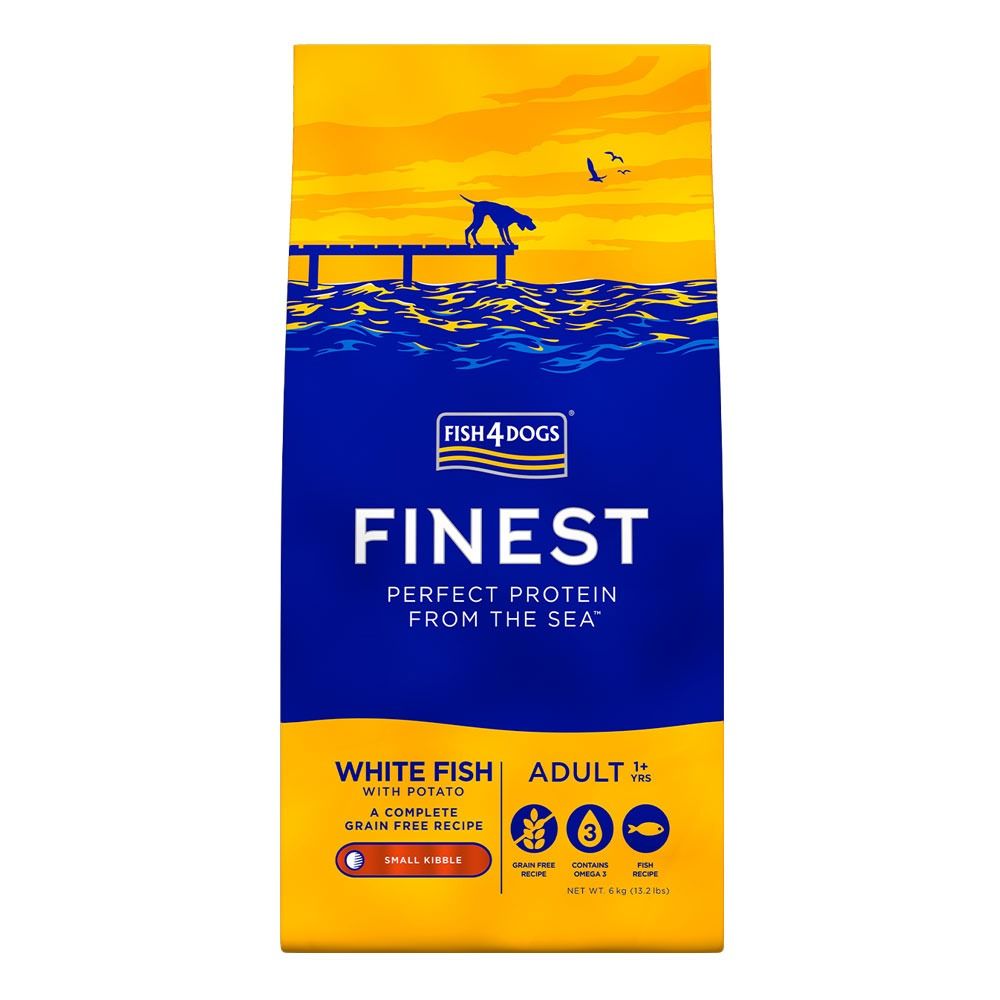 Fish4Dogs Ocean White Fish Small - 12 kg