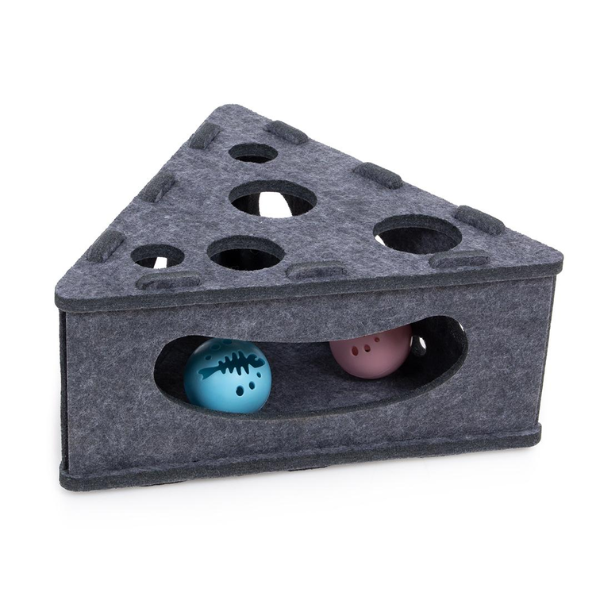 Gioco per gatti dall'intrattenimento prolungato in feltro CanadianCat