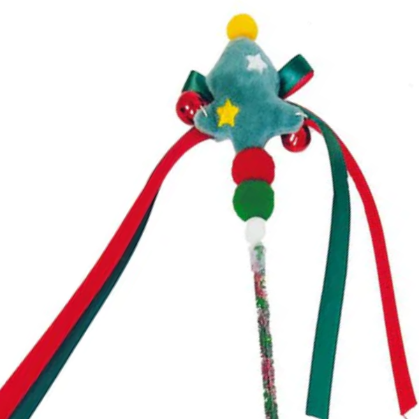 gioco per gatti cannetta xmas tree croci immagine3