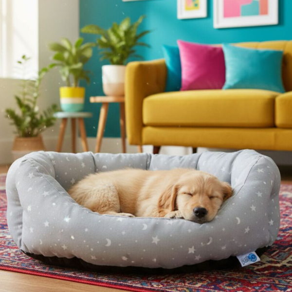 cuccia morbida linea cuccioli soft stelle petup immagine2