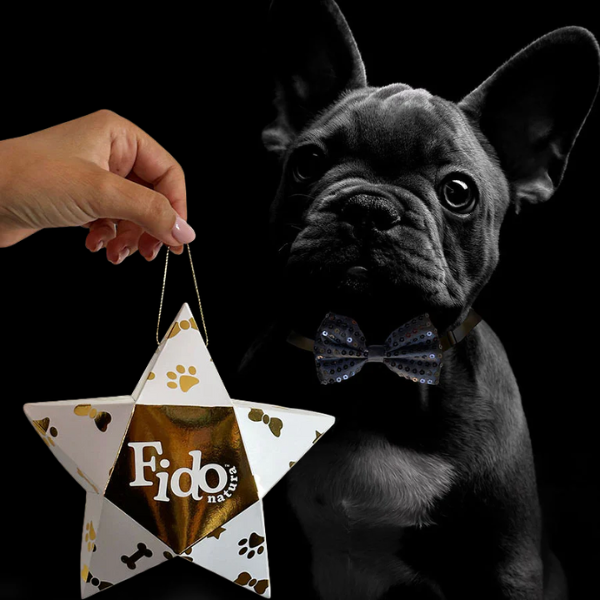 Stella regalo con Profumo da 30 ml + Papillon Fido Natura