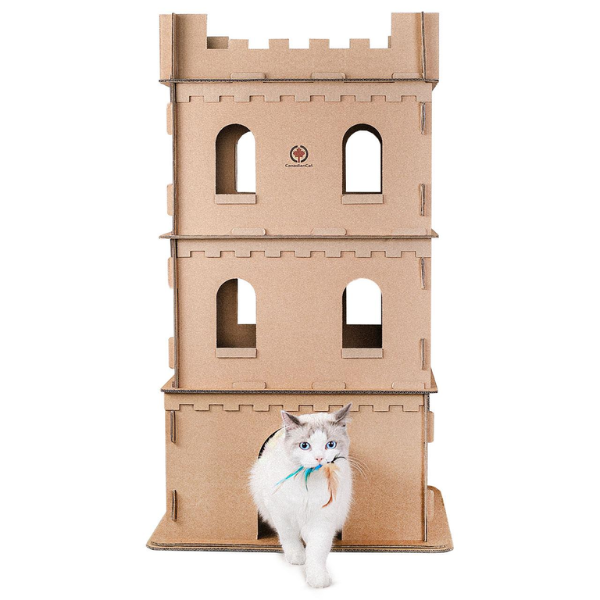 Castello in cartone CatCastle CanadianCat
