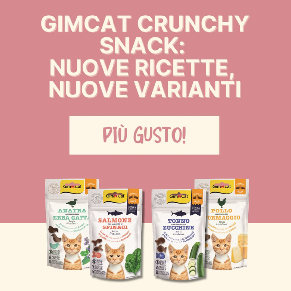 gimcat crunchy snack per gatti grain free 50 gr immagine3