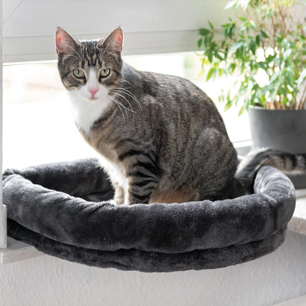 Amaca da davanzale cuccia per gatti in peluche CanadianCat