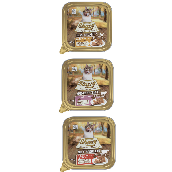 stuzzy cat monoproteico 100 gr immagine2