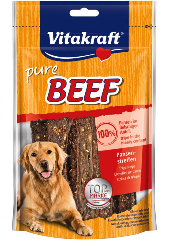 Vitakraft Strisce 80 gr - Trippa di manzo 