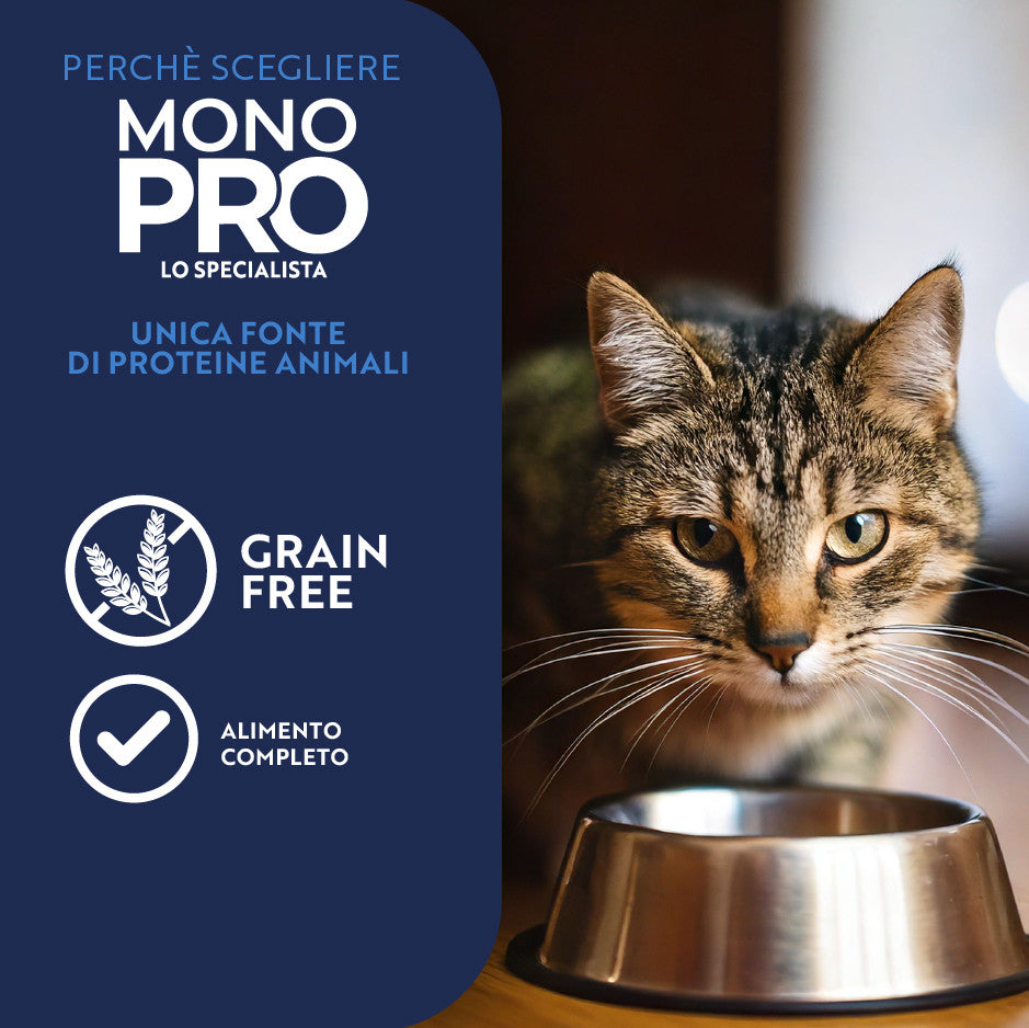 monopro lo specialista cat adult sterilised grain free mousse 85 gr immagine6