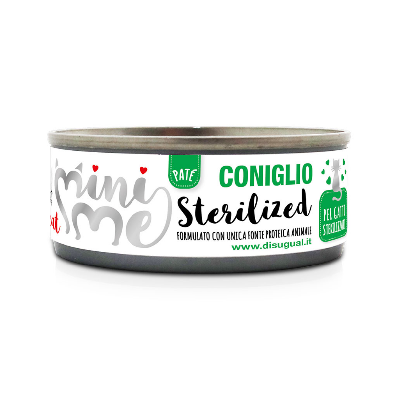 Disugual Mini Me Cat Sterilized Patè 85 gr - Coniglio