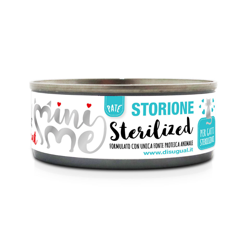 Disugual Mini Me Cat Sterilized Patè 85 gr - Storione