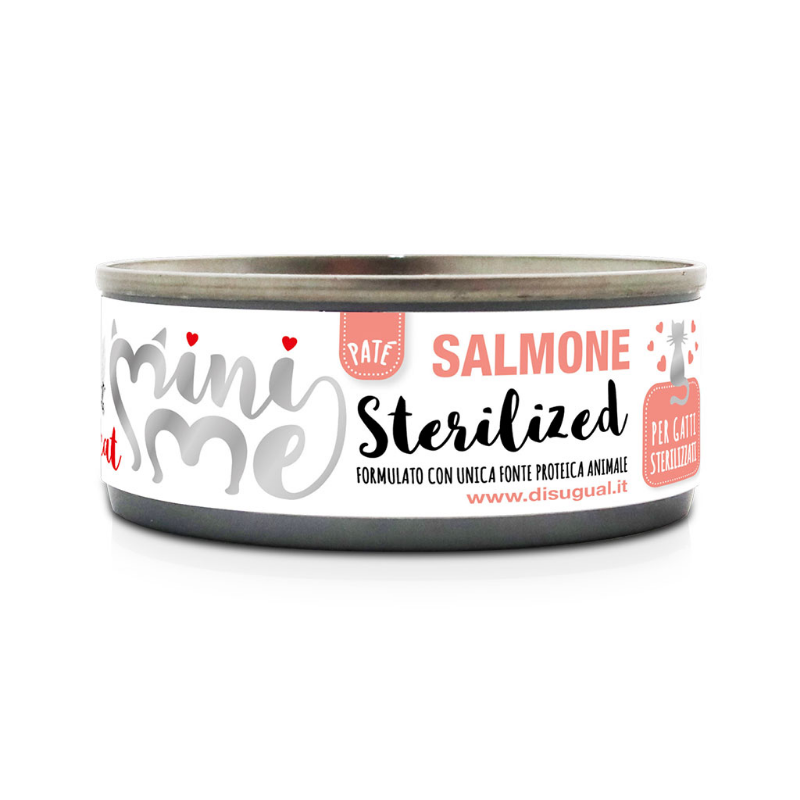 Disugual Mini Me Cat Sterilized Patè 85 gr - Salmone