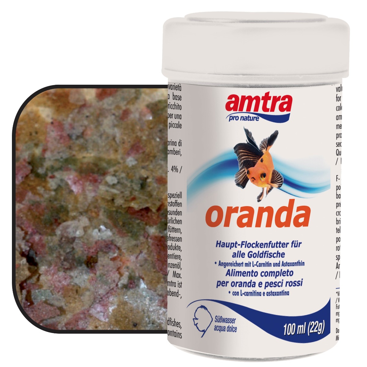 Image of Cibo per pesci Oranda Amtra: 0,1 L - Granular