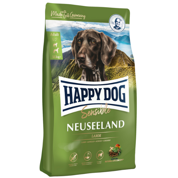 Image of Happy Dog Sensible Medium/Large Neuseeland Grain Free Agnello - 11 kg Croccantini per cani