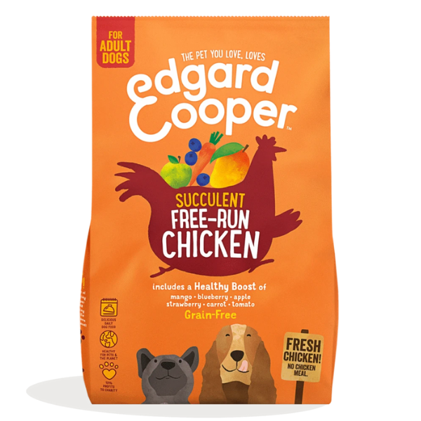 Image of Edgard & Cooper Adult Grain Free Pollo - 2,5 kg (formato crocchetta normale) 9026944