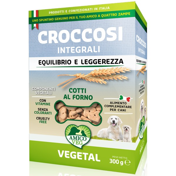 Amico Veg snack vegetali Croccosi 300 gr - Integrali