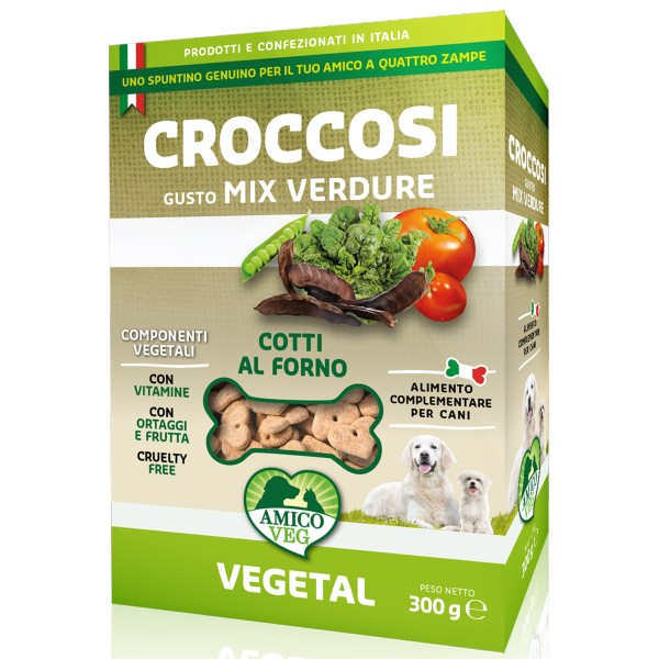 Amico Veg snack vegetali Croccosi 300 gr - Mix Verdure