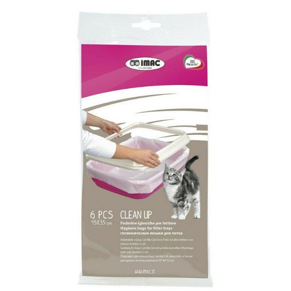 Image of Sacchetti per Lettiera Clean Up Imac - 45x35 cm 6 pezzi