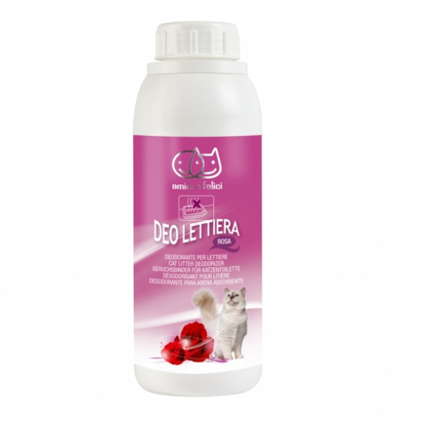 Image of Deodorante Lettiera Linea Rosa Amici e Felici - 400 g 9009653