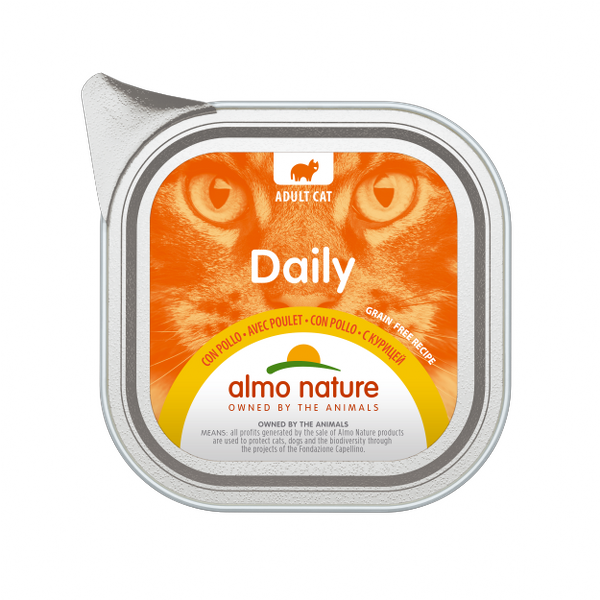 Almo Nature Daily Menù Cat 100 gr Pollo