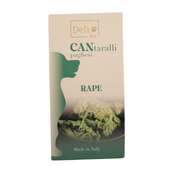 Delì Pet CANtaralli Pugliesi Snack per cani 150 gr - Rape - 1° ORDINE? scegli lo sconto BZR5 / BZR20 + 200 punti fedeltà