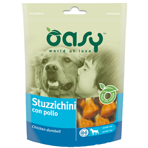 Image of Oasy Stuzzichini con pollo - 100 gr