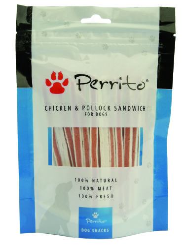 Image of Perrito Sandwich Cane 100 gr - Sandwich di Pollo e Merluzzo