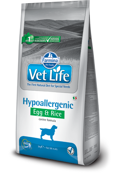 Image of Farmina Vet Life Canine Hypoallergenic Uova & Riso - 2 kg Dieta Veterinaria per Cani