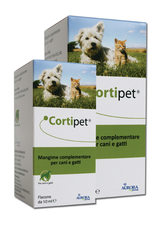 Aurora Biofarma Cortipet Gocce cane e gatto - 50ml - 1° ORDINE? scegli lo sconto BZR5 / BZR20 + 200 punti fedeltà