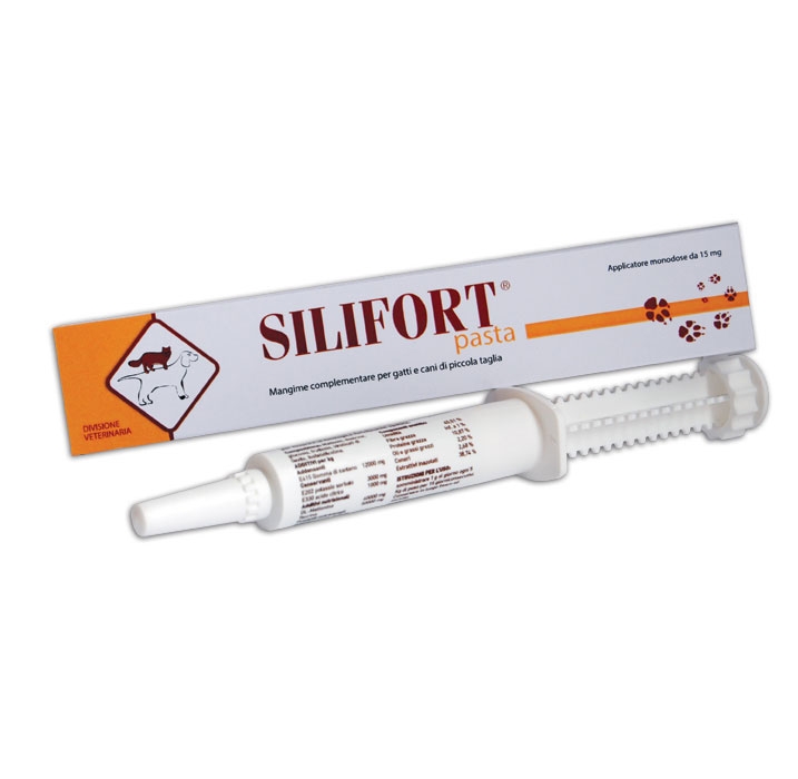 Image of Aurora Pharma Silifort Pasta per animali di piccola taglia - 15g - 1° ORDINE? scegli lo sconto BZR5 / BZR20 + 200 punti fedeltà - Integratori per cani010