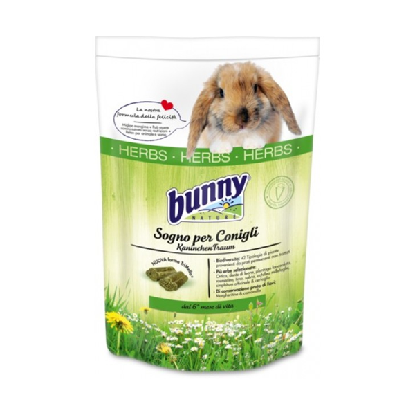 Image of Bunny Sogno per Conigli Herbs - 750 gr