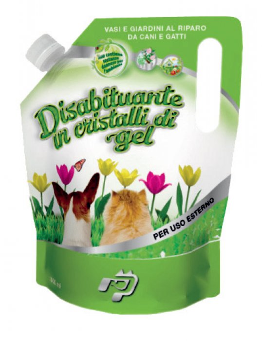 Disabituante in Cristalli di Gel Professional Pets - 1000 ml - 1° ORDINE? scegli lo sconto BZR5 / BZR20 + 200 punti fedeltà