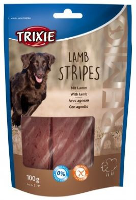 Image of Premio Snack Trixie 100 gr - Lamb Stripes
