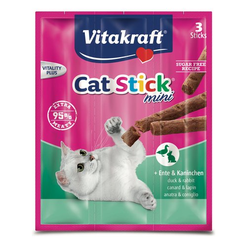 Vitakraft Cat Stick Mini 18 gr - Anatra e coniglio