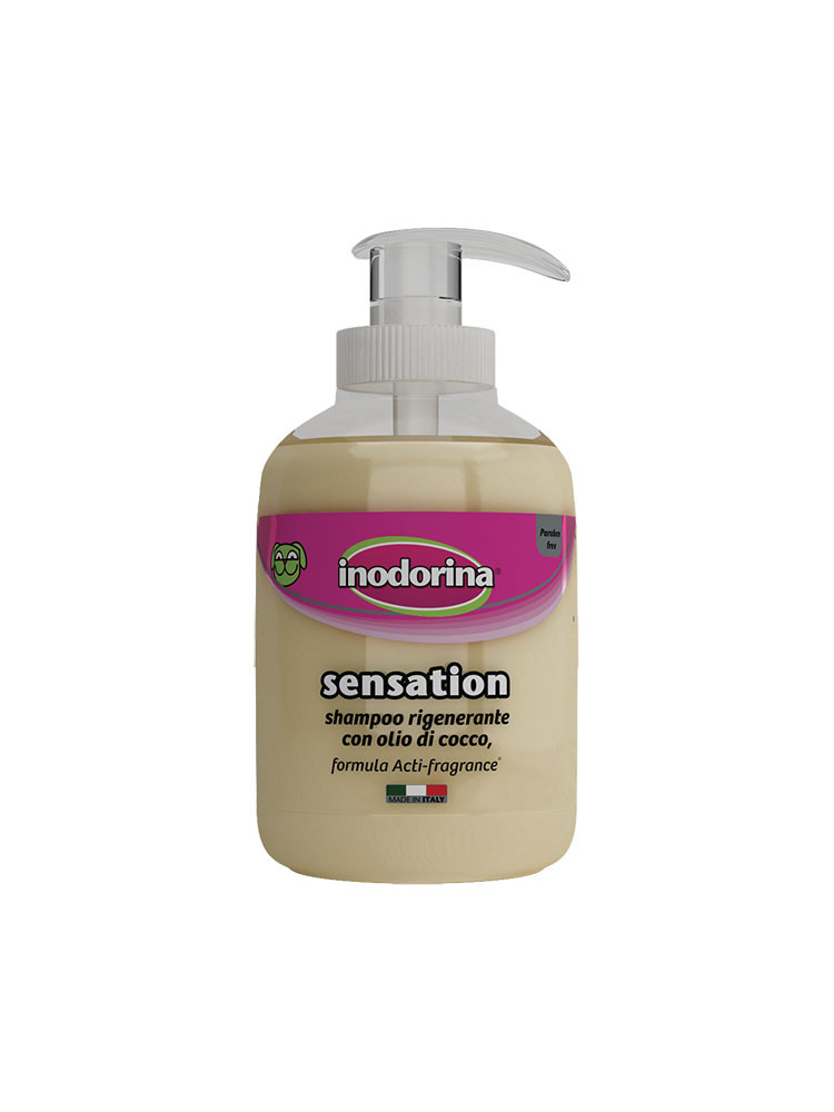 Inodorina Shampoo Sensation - 300 ml - Rigenerante con olio di cocco