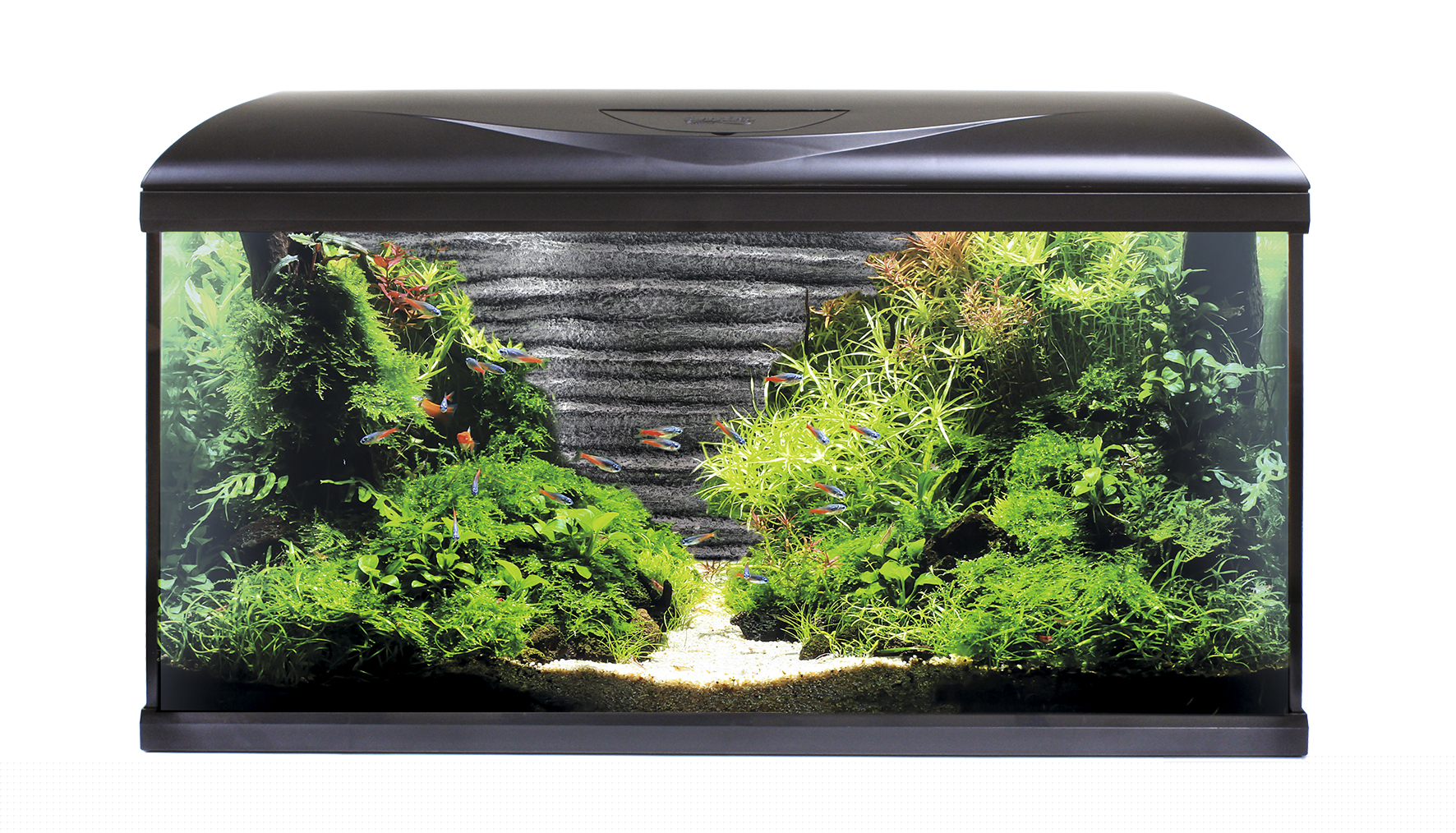 Acquario completo Amtra System V2 Led nero