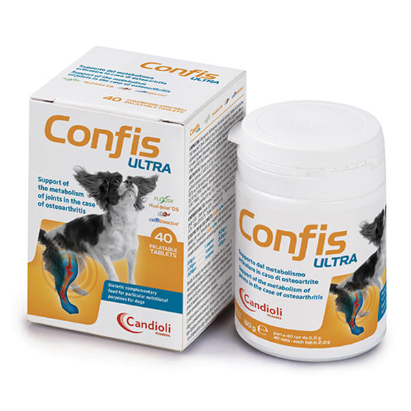 Candioli Pharma Confis Ultra supporto del metabolismo articolare Compresse - 40 compresse - 1° ORDINE? scegli lo sconto BZR5 / BZR20 + 200 punti fedeltà