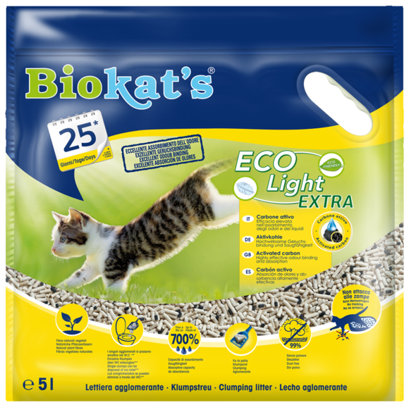 Image of Biokat's EcoLight Extra - Lettiera - 5 litri