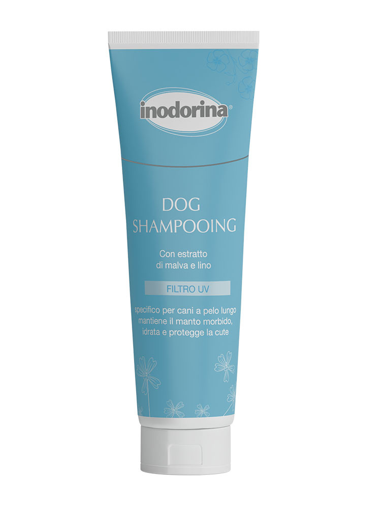 Inodorina Dog Shampooing shampoo per cani con filtro UV - 250 ml - Pelo lungo