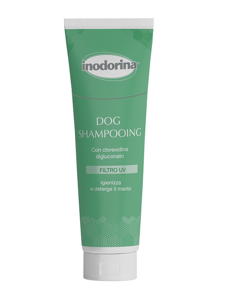 Inodorina Dog Shampooing shampoo per cani con filtro UV - 250 ml - Con clorexidina