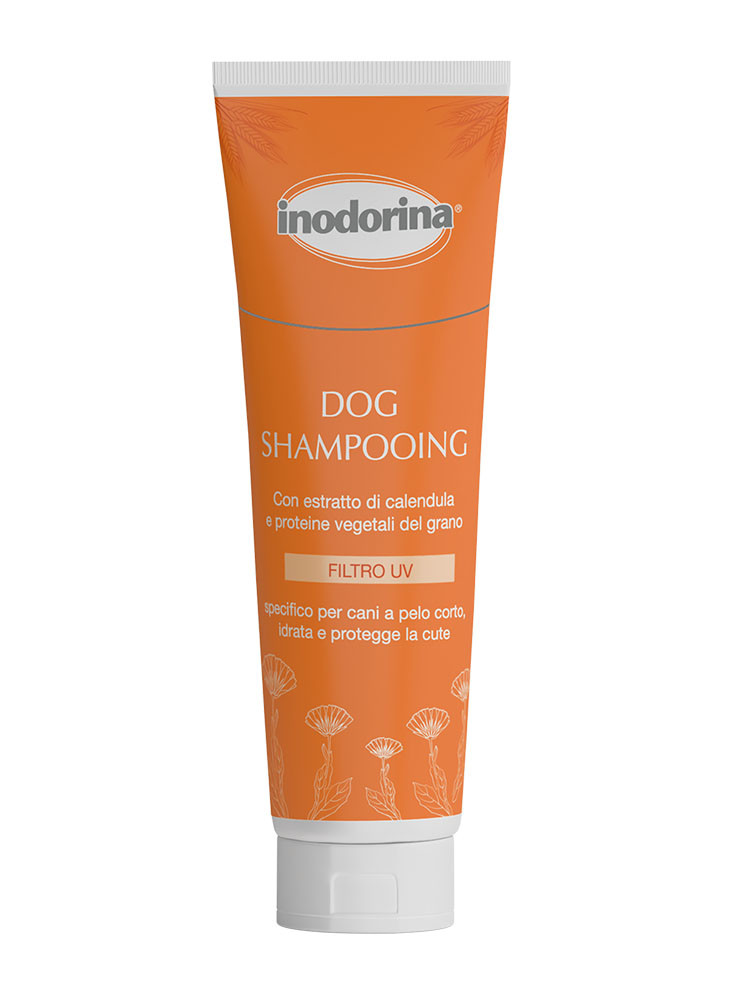 Inodorina Dog Shampooing shampoo per cani con filtro UV - 250 ml - Pelo corto