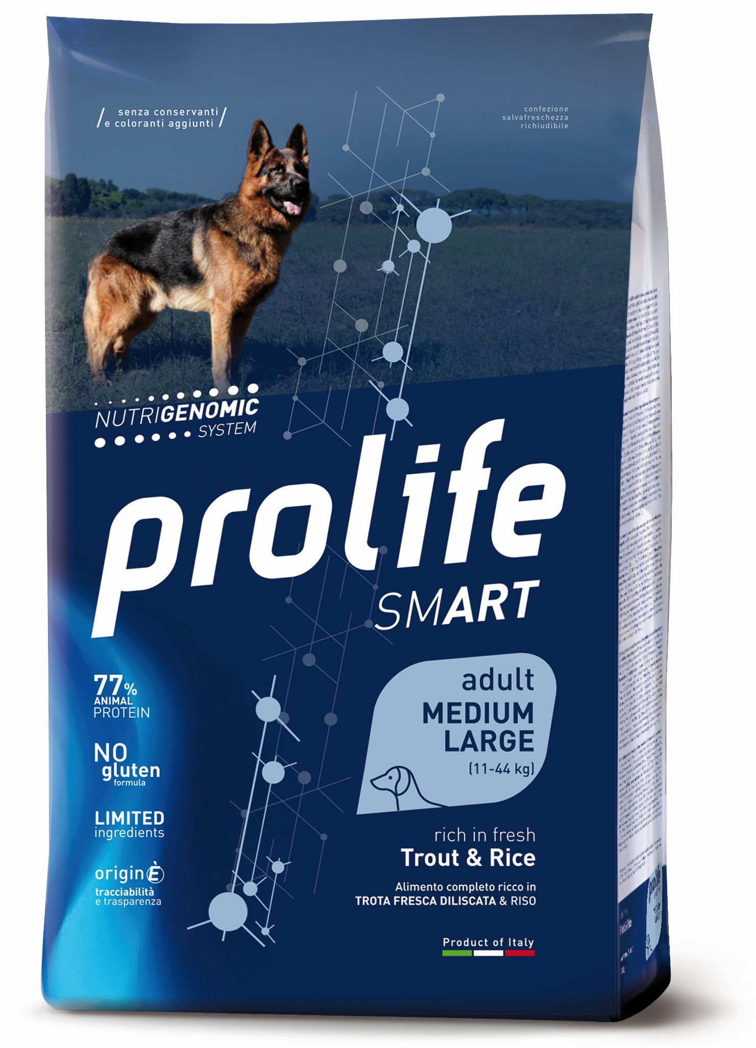 Image of Prolife Smart Cane Adult Medium/Large Trota e Riso: 12 kg