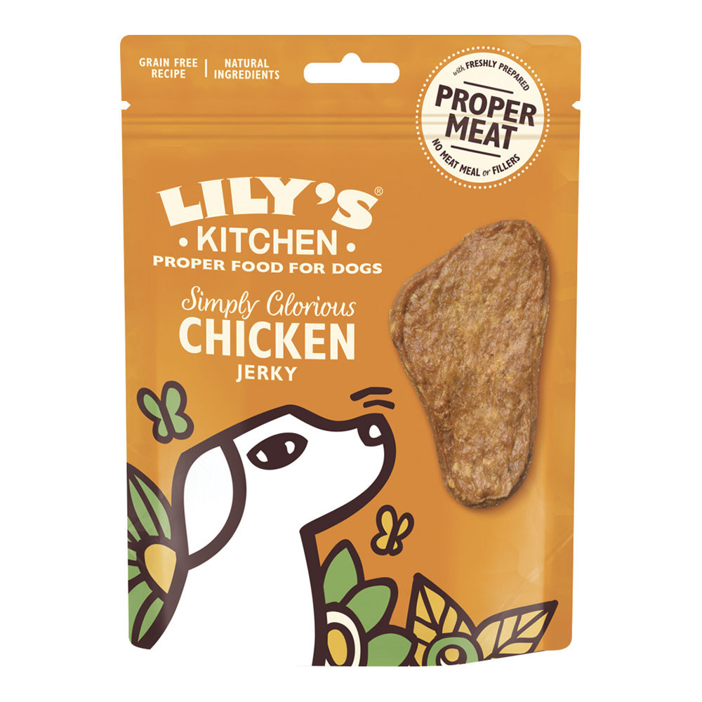 Lily's Kitchen Snack Treats 70 gr - Strisce di Pollo Essiccato