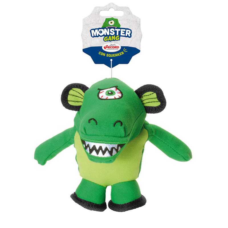 Peluche per cani Monster Record - Monster Gang Cocco 18 cm