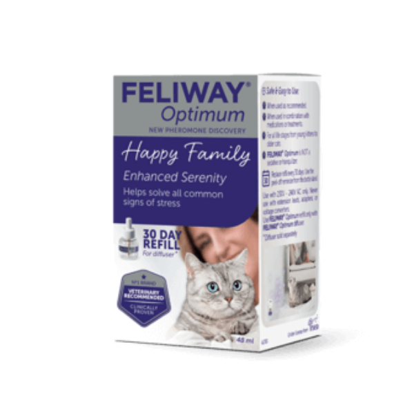 Image of Feliway Optimum diffusore anti ansia Cat - Ricarica