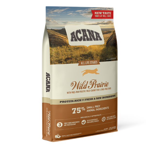 Image of Acana Wild Prairie Cat Food - 4,5 kg Croccantini per gatti