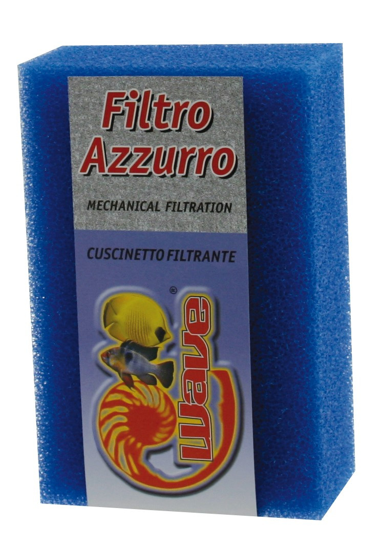 Spugna filtrante Amtra - Blu - 0,18 x 0,12 x 0,06 m - Media - Biocell Foam - 1° ORDINE? scegli lo sconto BZR5 / BZR20 + 200 punti fedeltà